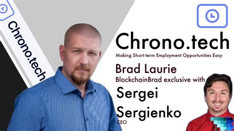 when was chrono tech founded by sergei sergienko.